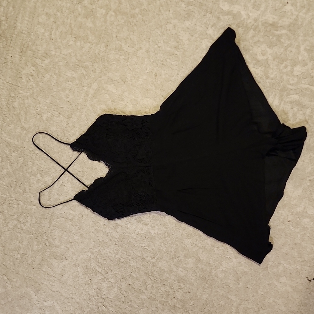 Little Black Romper